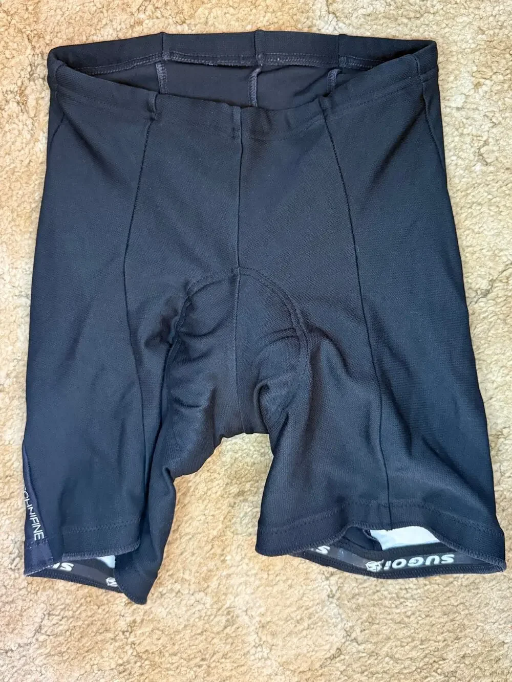 Sugoi Technifine Women’s Padded Cycling Bike Shorts Black Medium